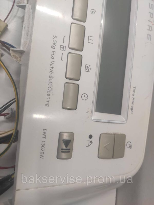 Комплект плата упавління з проводкою до пральної машини Electrolux EWTS 13620W Б/У