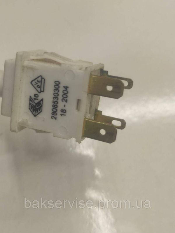 Кнопка  до пральної машини Beko 2808530300 зі світлодіодом  Б/У