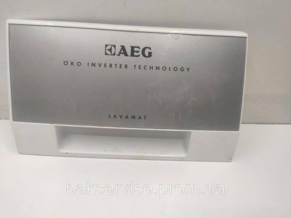 Панель (передня) порошкоприймача для пральної машини AEG 132.8365 Б/У
