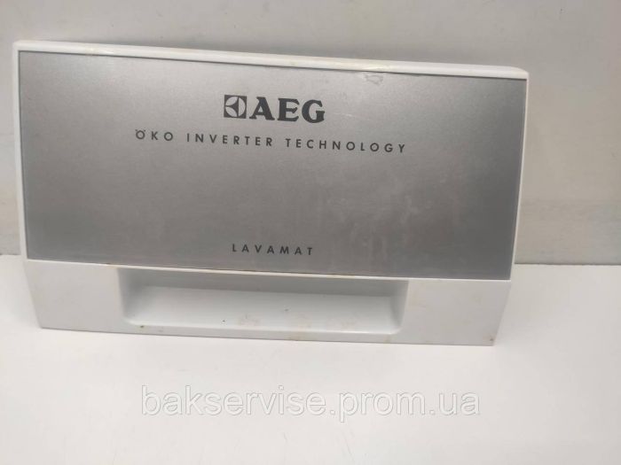 Панель (передня) порошкоприймача для пральної машини AEG 132.8365 Б/У