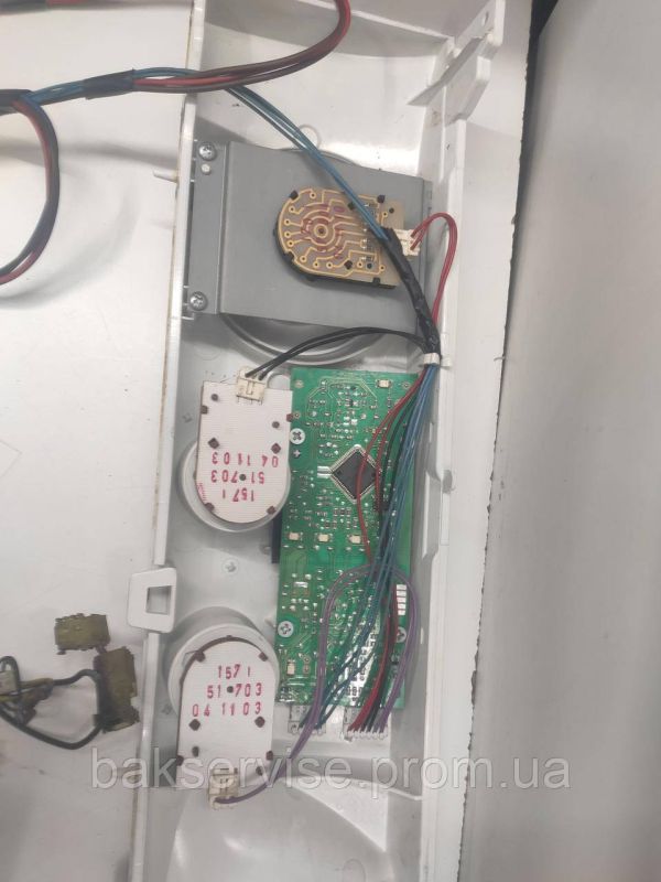 Плата упавління з проводкою до пральної машини Ariston AVSL 100 Б/У
