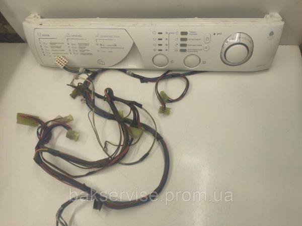 Плата упавління з проводкою до пральної машини Ariston AVSL 100 Б/У