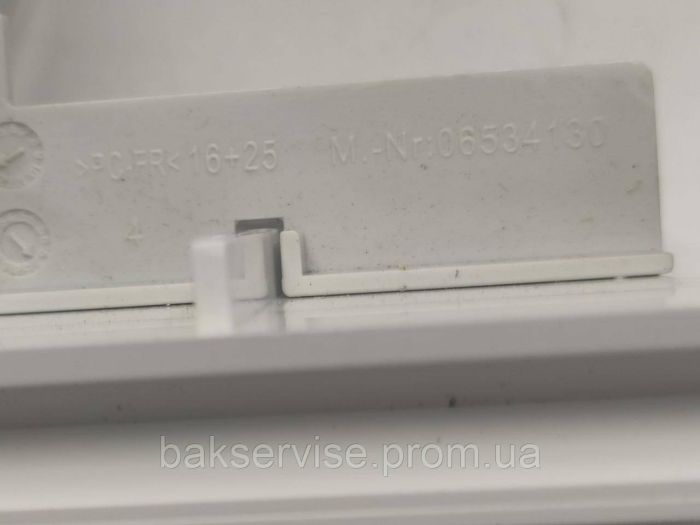 Передня панель(рамка) під плату до пральної машини Miele W 4144 WPS Б/У
