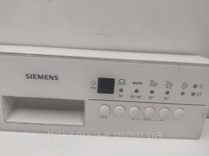 Панель управління(декоративна) до посудомийної машини Siemens SF35T250EU/15 б/у