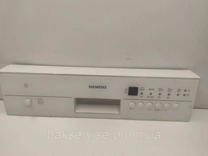 Панель управління(декоративна) до посудомийної машини Siemens SF35T250EU/15 б/у