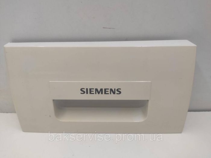 Панель (передня) порошкоприймача для пральної машини Siemens 9000055978 Б/У