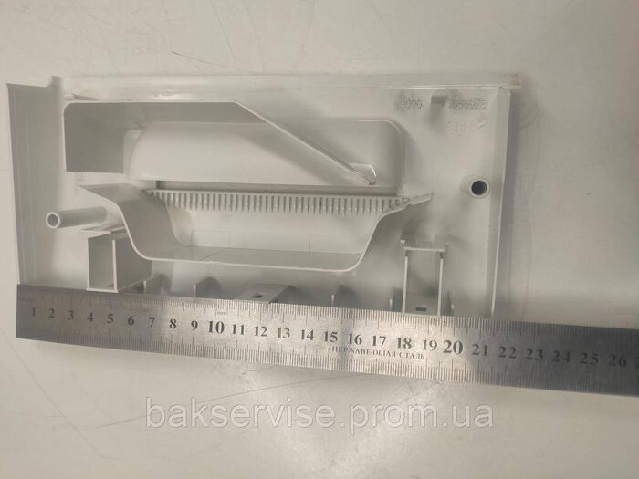 Панель (передня) порошкоприймача для пральної машини Siemens 9000055978 Б/У