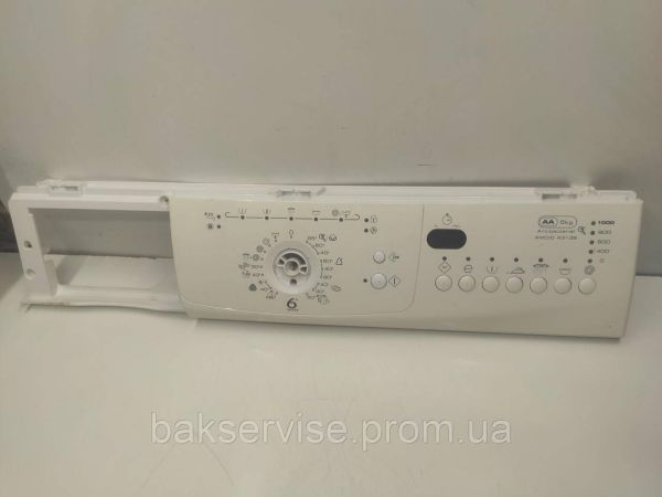 Передня панель до пральної машини Whirlpool AWO/D 43136 Б/У