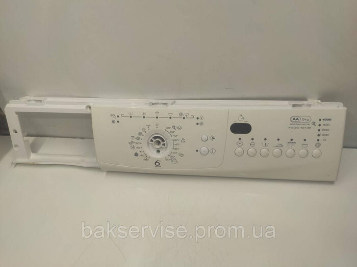 Передня панель до пральної машини Whirlpool AWO/D 43136 Б/У