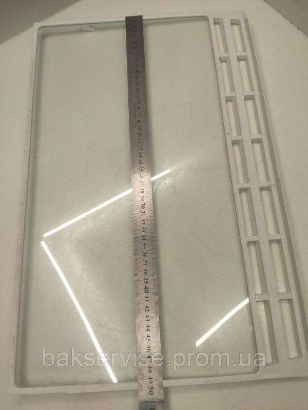 Полка(скляна)  для холодильника Bosch KGV36VW21R/02 Б/У
