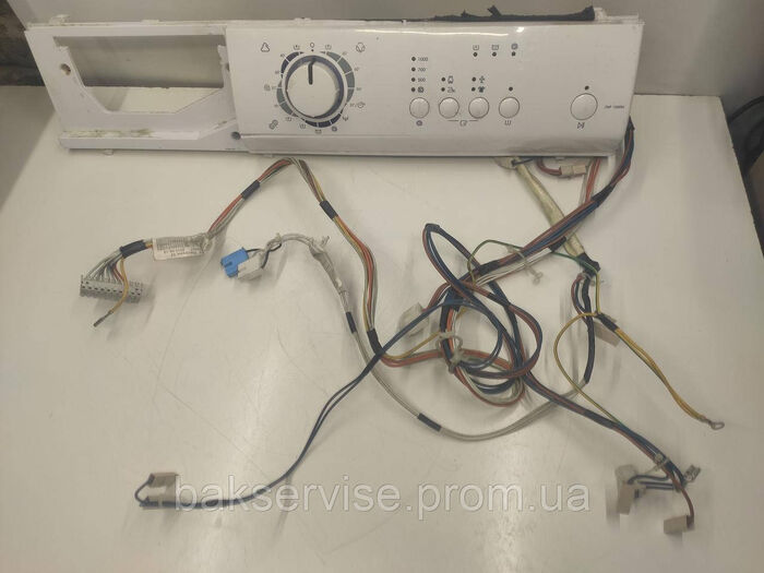 Плата упавління з проводкою до пральної машини Zanussi ZWF 1000 M Б/У