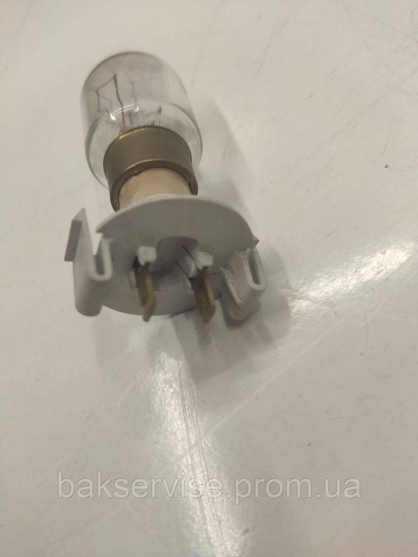 Лампочка з патроном для мікрохвильової печі 25W 240/250V (універсальна) Б/У