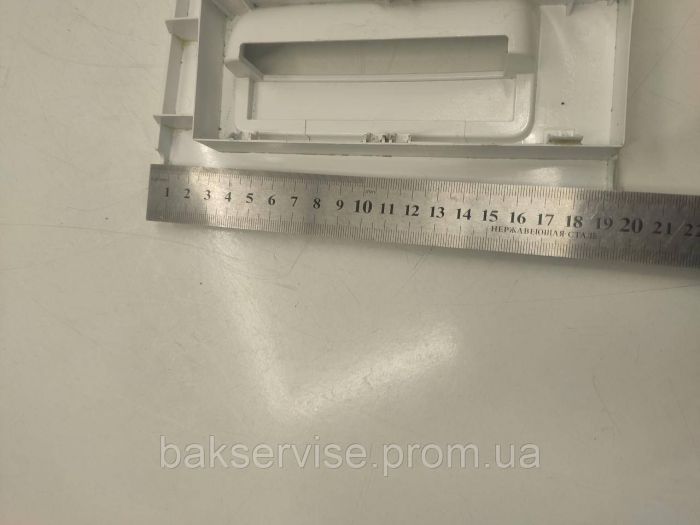 Панель (передня) порошкоприймача для пральної машини Electrolux 13254703 Б/У