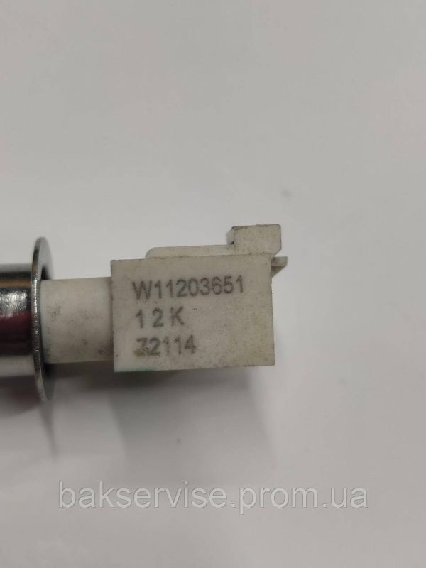 Датчик температури (термодатчик) до пральної машини Whirlpool W11203651 Б/У