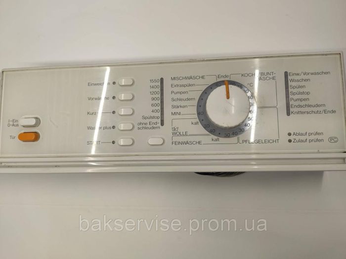 Плата упавління до пральної машини Miele NOVOTRONIC W972 Б/У