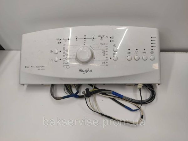 Плата управління з проводкою до пральної машини Whirlpool AWE 50510 Б/У