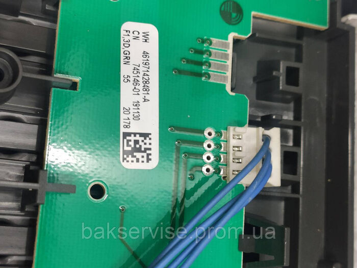 Плата управління з проводкою до пральної машини Whirlpool TDLR 60110 Б/У