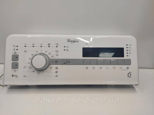 Плата управління з проводкою до пральної машини Whirlpool TDLR 60110 Б/У