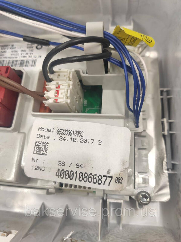 Плата управління з проводкою до пральної машини Whirlpool TDLR 60112 Б/У