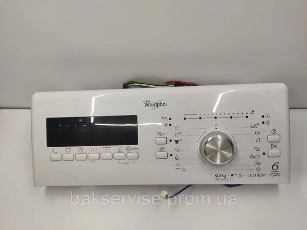 Плата управління до пральної машини Whirlpool WTLS 65912(БЕЗ ПРОВОДКИ) Б/У