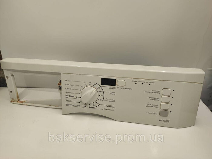 Плата управління до пральної машини Gorenje WS 40089 (БЕЗ ПРОВОДКИ) Б/У