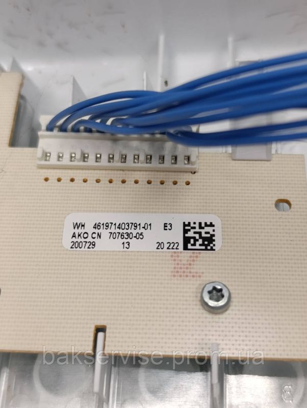 Плата управління(індикації) до пральної машини WHIRLPOOL TDLR6030LPLN Б/У