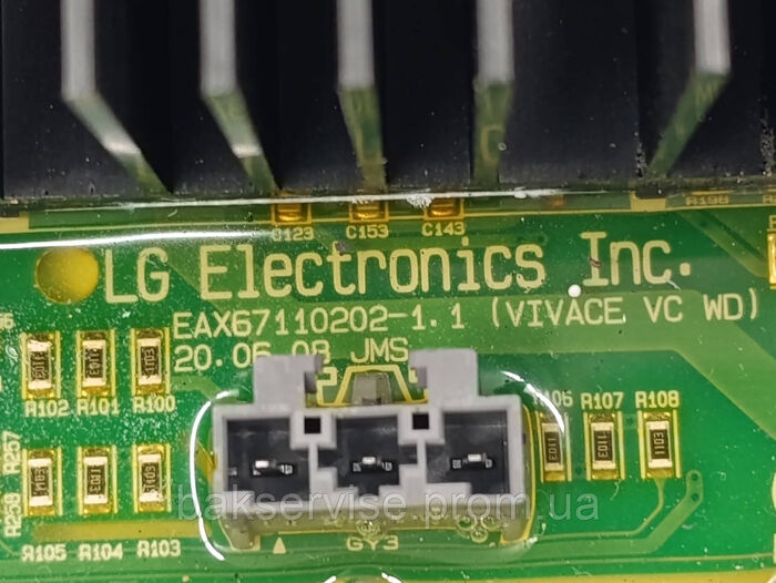 Модуль упавління до пральної машини LG EBR89390412 Б/У
