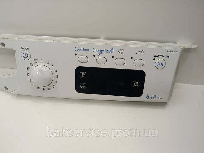 Плата управління(індикації) до пральної машини INDESIT IWSE6108ECOEE Б/У