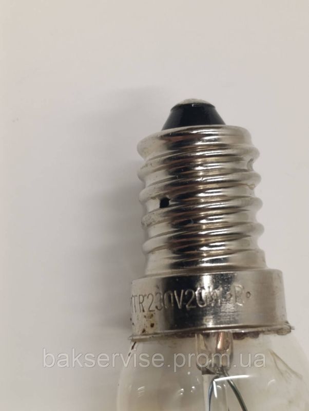 Лампочка для мікрохвильової печі 20W 230V (універсальна) Б/У