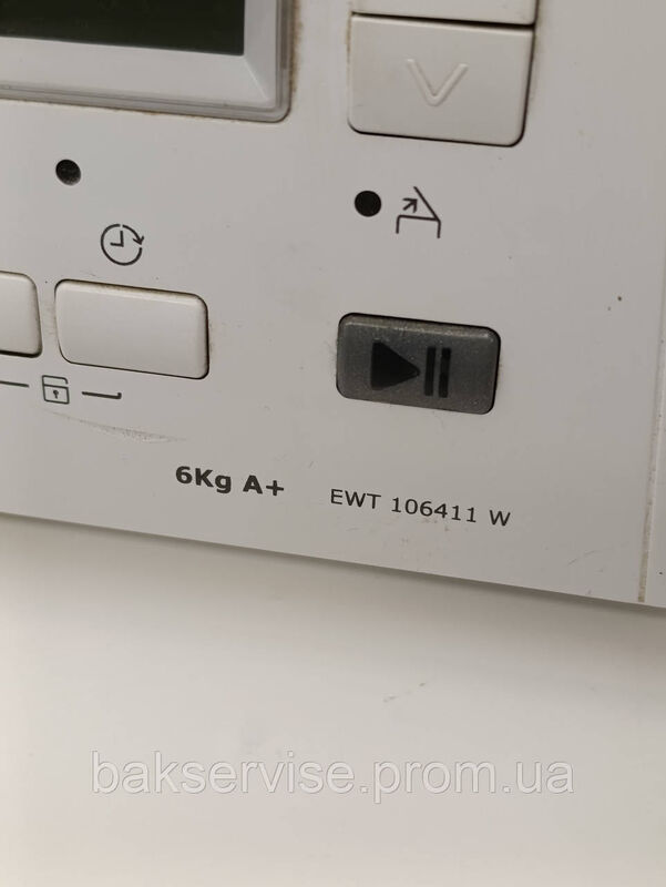 Плата управління(індикації) з проводкою до пральної машини Electrolux EWT 106411 W Б/У