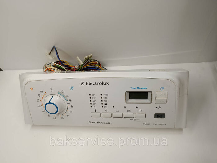 Плата управління(індикації) з проводкою до пральної машини Electrolux EWT 106411 W Б/У