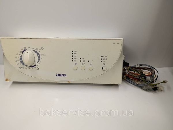Плата управління(індикації) з проводкою до пральної машини Zanussi ZWY 1100 Б/У