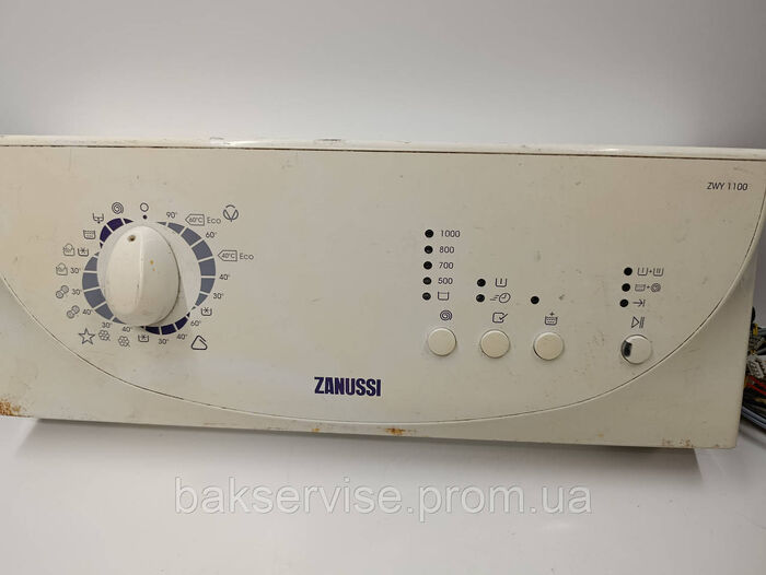 Плата управління(індикації) з проводкою до пральної машини Zanussi ZWY 1100 Б/У