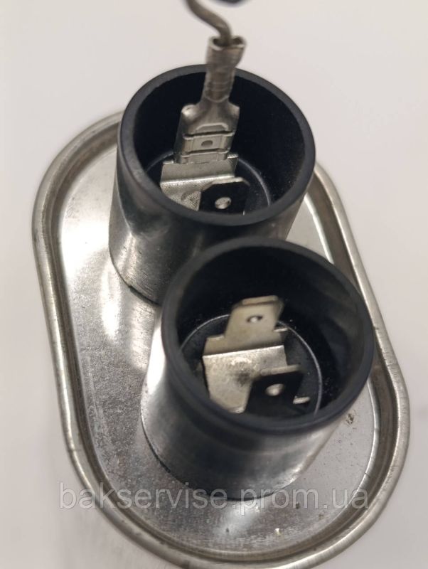 Конденсатор високовольтний мікрохвильової CH85-21090  0.90 mf 2100v Б/У БЕЗ ДІОДА, (2 фішки 4 мм)