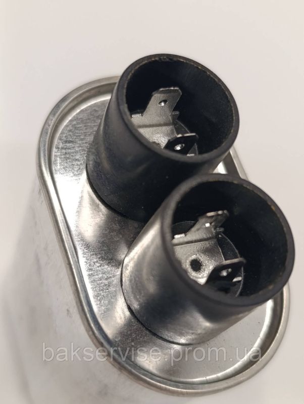 Конденсатор високовольтний мікрохвильової CH0013049-99A  0.95 mf 2100v Б/У ФІШКА 4 мм