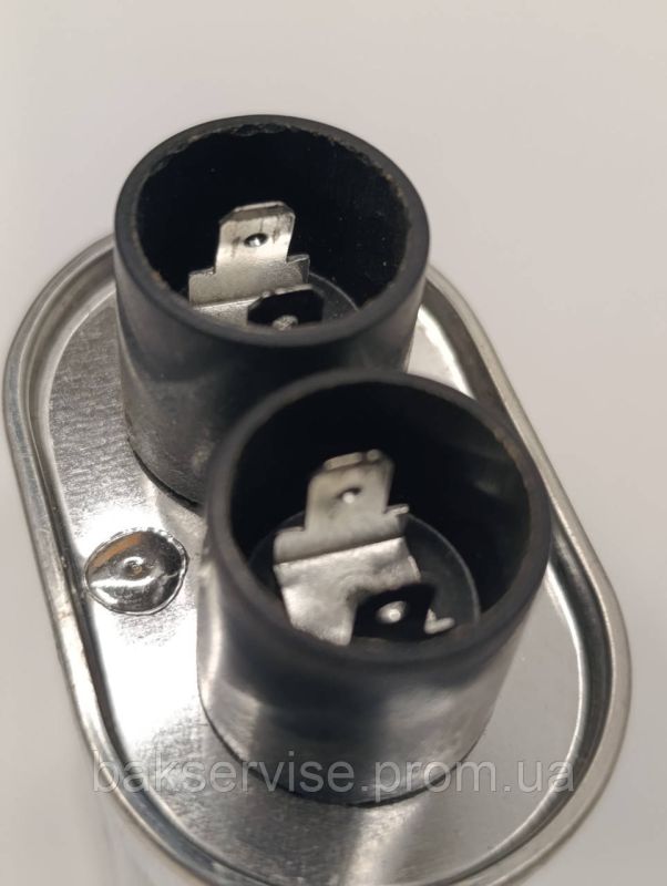 Конденсатор високовольтний мікрохвильової CH0013049-99A  0.95 mf 2100v Б/У ФІШКА 4 мм