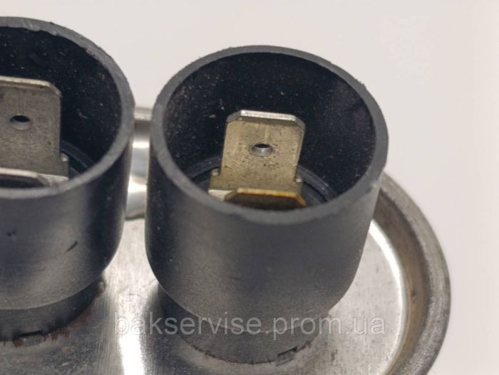 Конденсатор високовольтний мікрохвильової 416.80.018  092 mf 2100v Б/У (2 фішки, 6 мм)