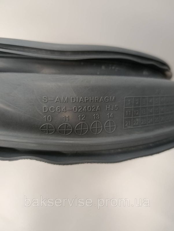 Резина (манжет) люка до пральної машини Samsung DC64-02402A Б/У