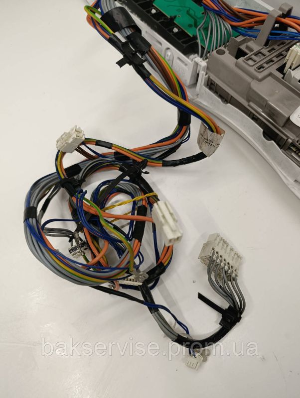 Плата управління(індикації) з проводкою до пральної машини Whirlpool AWS 63213 Б/У