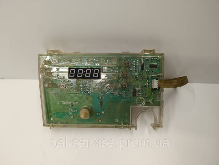 Модуль індикації з шлейфом до пральної машини Атлант 45У82 908092001500 Б/У