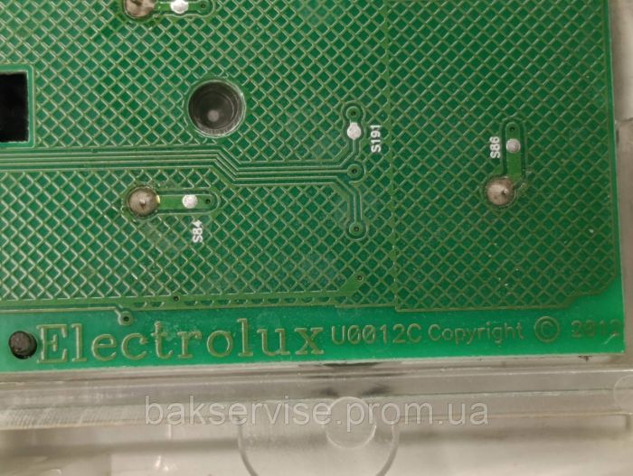 Плата управління(індикації) до пральної машини AEG Zanussi Electrolux 192650701 Б/У