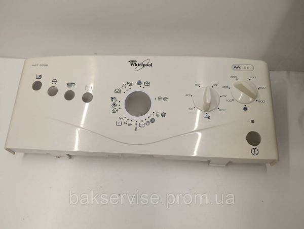 Передня панель(пластик) до пральної машини Whirlpool AWT 2296 Б/У