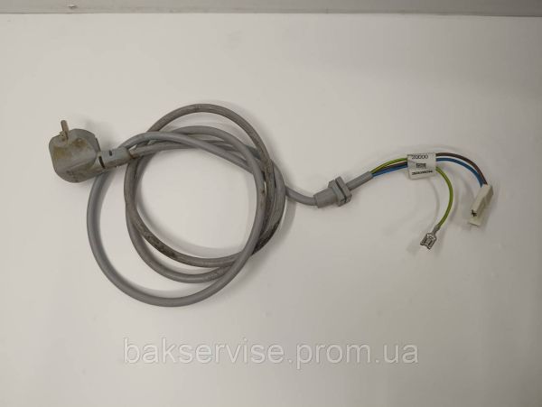 Мережевий шнур для пральної машини Bosch Siemens, Beko, ATLANT 2836390200 Б/У