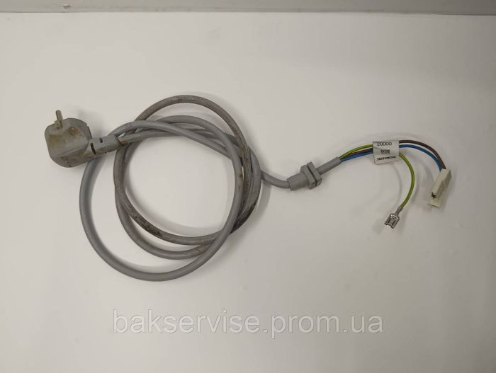 Мережевий шнур для пральної машини Bosch Siemens, Beko, ATLANT 2836390200 Б/У