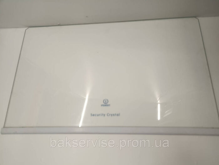 Полиця(скляна) над ящиком для овочів для холодильника Indesit C00509951 B18T.026 Б/У