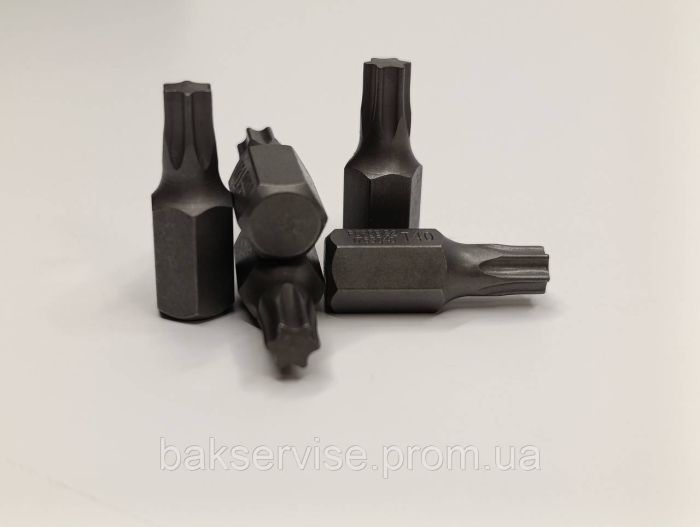 Біта torx T40(зіркоподібна) під адаптер 10мм Force 1763040 НОВЕ (поштучно)