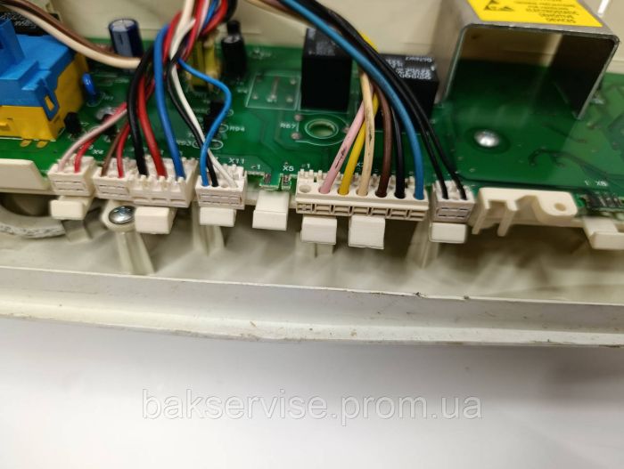 Плата управління(індикації) до пральної машини Rainford RWM-0851 SSD 3.5 кг Б/У (з проводкою)