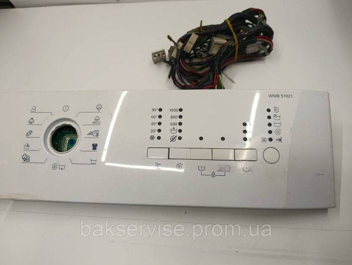 Плата управління(індикації) до пральної машини Beko WMB51021 Б/У