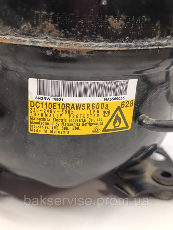 Компресор  до холодильника Matsushita DC110E10RAW5R600a Б/У