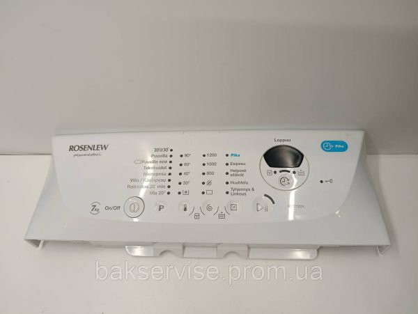 Плата управління(індикації) до пральної машини Zanussi LINDO 100/Rosenlew RTT7122N Б/У